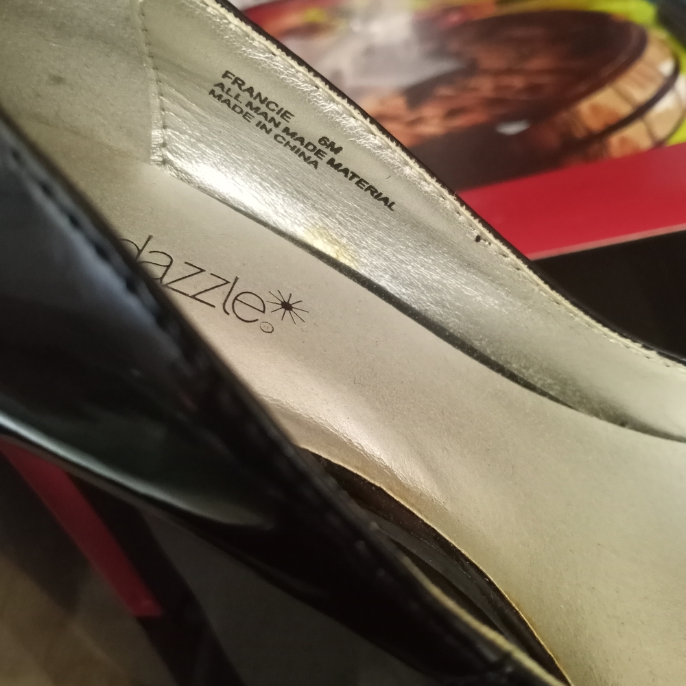 Shoe Dazzle Black Heels